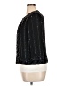 Joseph Ribkoff Metallic Black Jacket Size LgEstimated - photo 5
