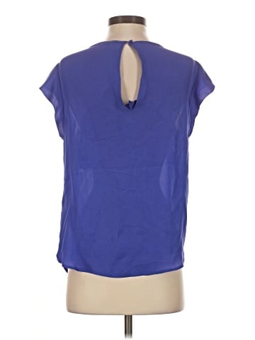 Joie Short Sleeve Silk Top (view 2)