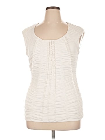 White House Black Market Sleeveless T-Shirt (view 1)