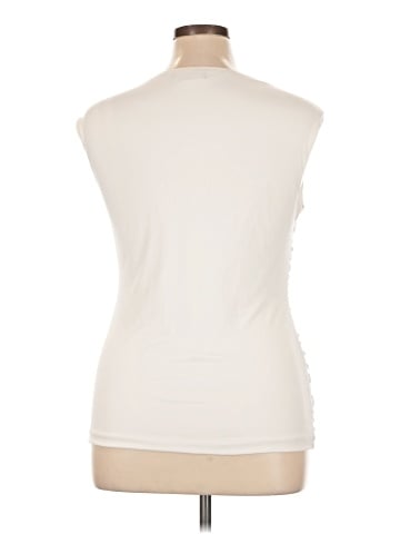 White House Black Market Sleeveless T-Shirt (view 2)