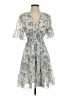 Max Studio 100% Polyester Paisley Blue Cocktail Dress Size S - photo 1