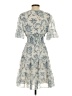 Max Studio 100% Polyester Paisley Blue Cocktail Dress Size S - photo 2