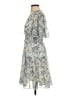Max Studio 100% Polyester Paisley Blue Cocktail Dress Size S - photo 5