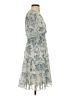 Max Studio 100% Polyester Paisley Blue Cocktail Dress Size S - photo 4