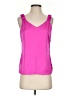 1.State 100% Polyester Pink Tank Top Size S - photo 1