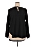 Joe Fresh 100% Polyester Black Long Sleeve Blouse Size XL - photo 1