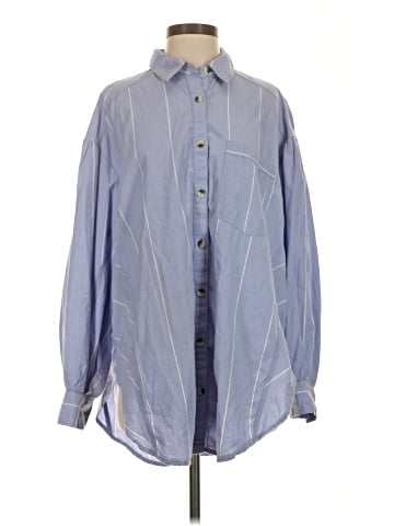 We the Free Long Sleeve Button-Down Shirt (view 1)