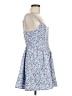 Francesca's 100% Polyester Floral Teal Blue Cocktail Dress Size M - photo 4