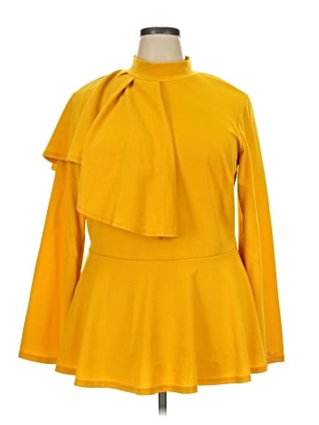 Ashley Stewart Long Sleeve Blouse (view 1)