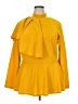 Ashley Stewart Yellow Long Sleeve Blouse Size 22 Plus - photo 1