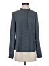 Halogen 100% Polyester Blue Long Sleeve Blouse Size XS - photo 1