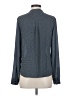 Halogen 100% Polyester Blue Long Sleeve Blouse Size XS - photo 2