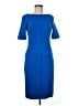 Boden 100% Polyester Solid Blue Cocktail Dress Size 6R - photo 1