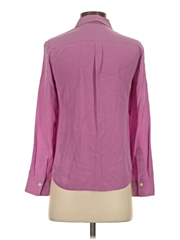 Ann Taylor Long Sleeve Silk Top (view 2)