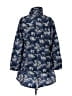 Velocity 100% Polyester Print Blue Raincoat Size L - photo 2