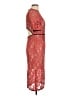 Alexis Red Cocktail Dress Size L - photo 4