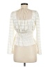 1.State 100% Polyester Ivory 3/4 Sleeve Blouse Size M - photo 2