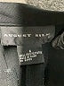 August Silk 100% Polyester Solid Black Dress Pants Size 6 - photo 4