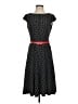 Anne Klein Polka Dots Black Casual Dress Size 2 - photo 1
