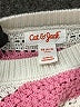 Cat & Jack Stripes Pink Pullover Sweater Size 4 - 5 - photo 3