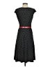 Anne Klein Polka Dots Black Casual Dress Size 2 - photo 2
