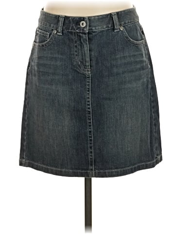 Ann Taylor Denim Skirt (view 1)