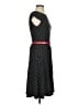 Anne Klein Polka Dots Black Casual Dress Size 2 - photo 4