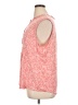 Kim Rogers Pink Sleeveless Henley Size XL - photo 5