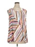 Kim Rogers White Sleeveless Blouse Size XL - photo 1