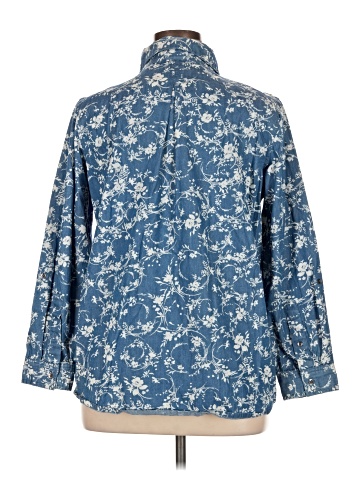 North Style 3/4 Sleeve Button-Down Shirt (view 2)