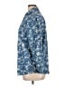 North Style 100% Cotton Blue 3/4 Sleeve Button-Down Shirt Size XL - photo 5