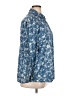 North Style 100% Cotton Blue 3/4 Sleeve Button-Down Shirt Size XL - photo 4