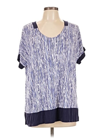 Simply Vera Vera Wang Short Sleeve Blouse (view 1)