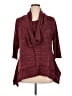 Coco Bianco Burgundy Cardigan Size XL - photo 1