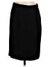 J.Crew 100% Polyester Solid Black Formal Skirt Size 4 (petite) - photo 1