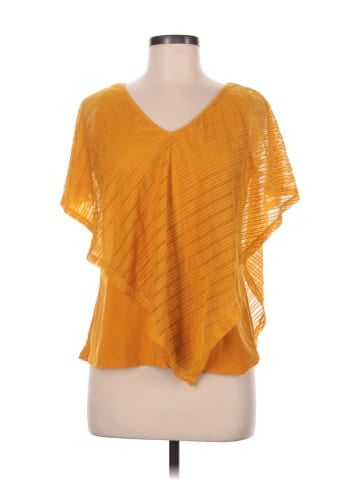 NY Collection Short Sleeve Blouse (view 1)
