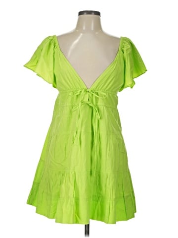 Olivaceous Cocktail Dress (view 1)
