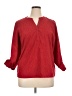 Tommy Hilfiger Red 3/4 Sleeve Blouse Size XL - photo 1