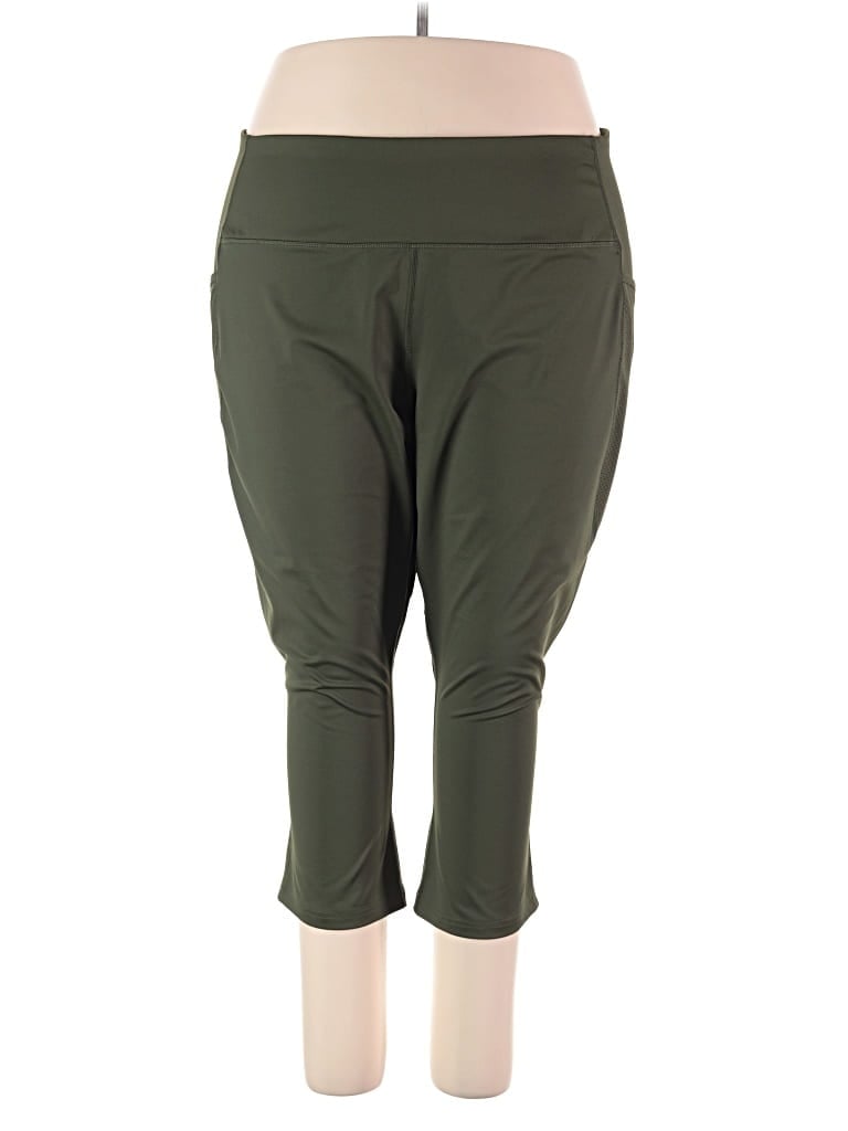 Pre-owned Tek Gear Active Pants In Green