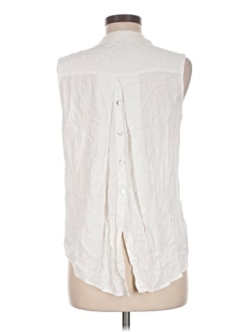 Fever Sleeveless Button-Down Shirt (view 2)