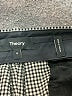 Theory Houndstooth Gray Wool Pants Size 8 - photo 7