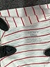 Carter's 100% Cotton Stripes Ivory Short Sleeve Button-Down Shirt 9-12 MO / 12 MO - photo 3