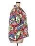 Chico's 100% Lyocell Tropical Red Short Sleeve Blouse Size XXL (4) - photo 4