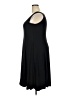 Creation Solid Black Casual Dress Size XXL - photo 5