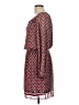 Max Studio Print Burgundy Casual Dress Size L - photo 5