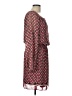Max Studio Print Burgundy Casual Dress Size L - photo 4