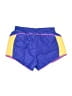 Reebok 100% Polyester Color Block Purple Athletic Shorts Size 10 - photo 2