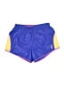 Reebok 100% Polyester Color Block Purple Athletic Shorts Size 10 - photo 1