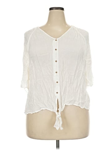 Ellos 3/4 Sleeve Blouse (view 1)