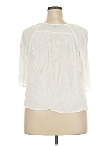 Ellos 3/4 Sleeve Blouse (view 2)